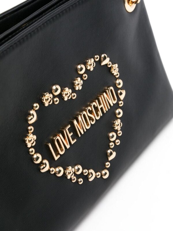 Love Moschino logo-lettering shoulder bag
