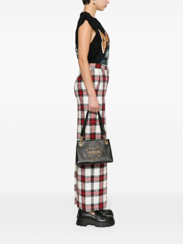 Love Moschino logo-lettering shoulder bag