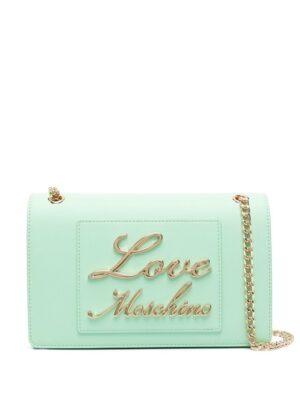 22780790_52854490_1000.jpg Love Moschino logo-lettering shoulder bag