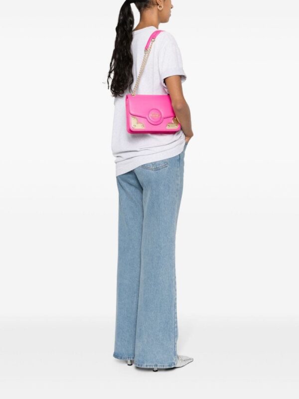 Love Moschino logo-lettering shoulder bag