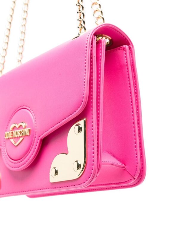 Love Moschino logo-lettering shoulder bag