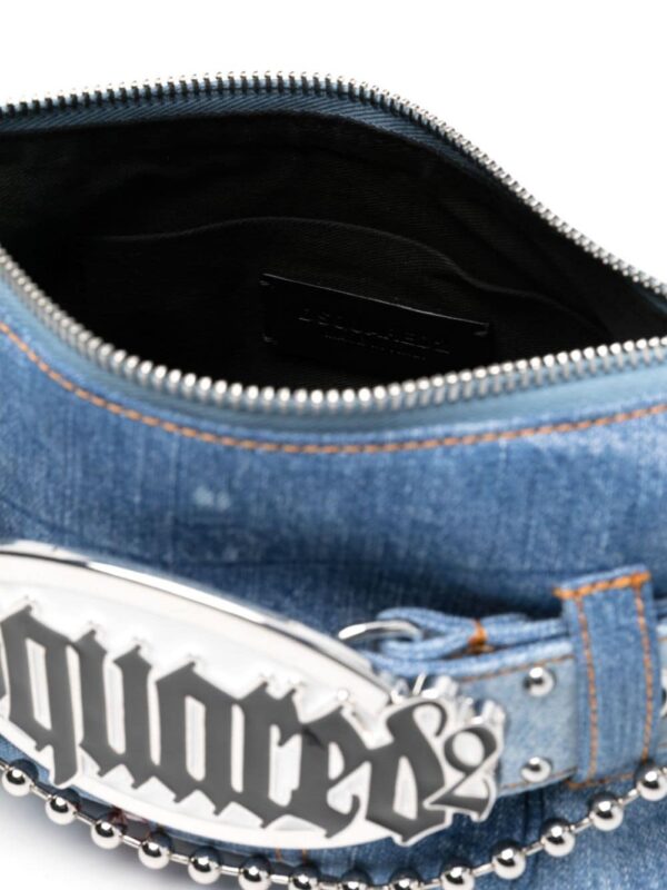 22797248_52874121_1000.jpg DSQUARED2 Gothic logo-plaque denim bag