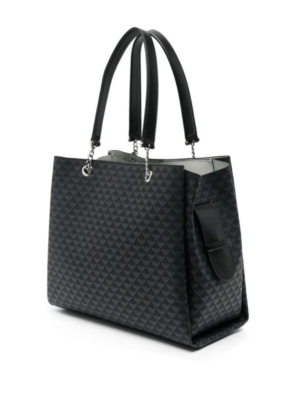 Emporio Armani logo-print tote bag