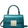 22819710_52791660_1000.jpg Tory Burch mini Bon Bon metallic-finish tote bag