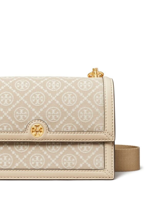 Tory Burch small T Monogram jacquard shoulder bag