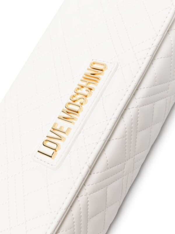 22823495_52892650_1000.jpg Love Moschino logo-lettering quilted bag