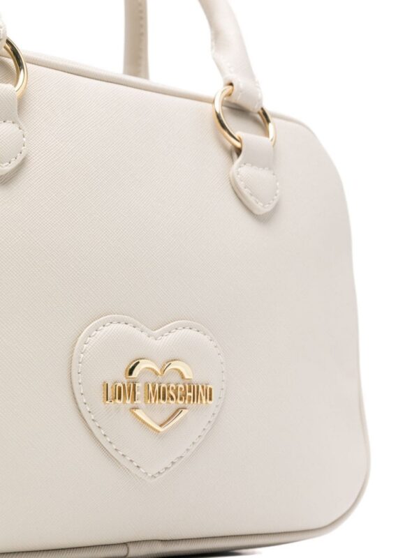 22828074_52874847_1000.jpg Love Moschino heart logo-plaque tote bag
