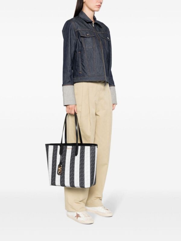 22837882_53479111_1000.jpg Michael Michael Kors large Eliza striped tote bag