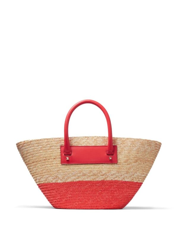 22851461_53060933_1000.jpg Jimmy Choo small logo-print raffia tote bag