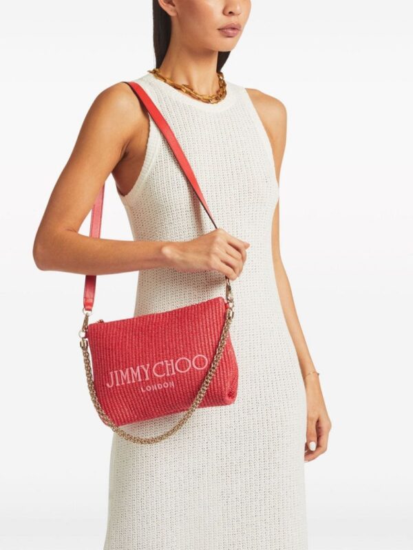22852371_53060948_1000.jpg Jimmy Choo Callie logo-embroidered shoulder bag