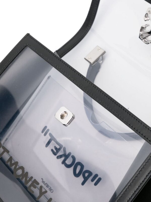 Off-White Jitney 2.8 transparent tote bag