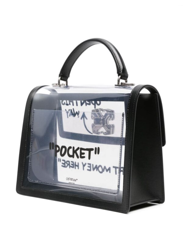 Off-White Jitney 2.8 transparent tote bag
