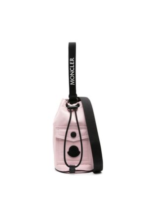 22877412_52980285_1000.jpg Moncler mini logo-appliqué bucket bag