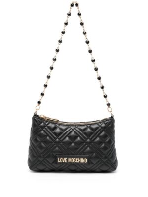 22881957_52982479_1000.jpg Love Moschino crystal-embellished quilted shoulder bag