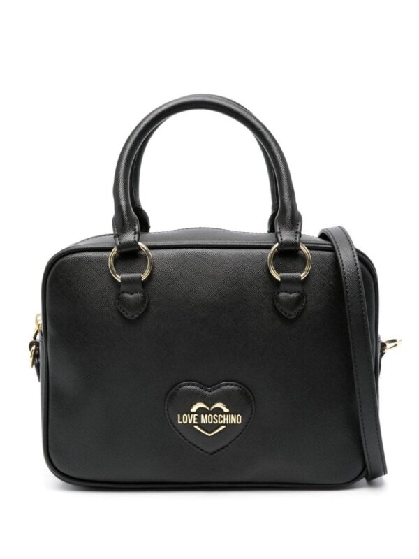 22884236_52982281_1000.jpg Love Moschino logo-plaque tote bag
