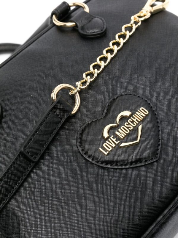 22884236_52982289_1000.jpg Love Moschino logo-plaque tote bag