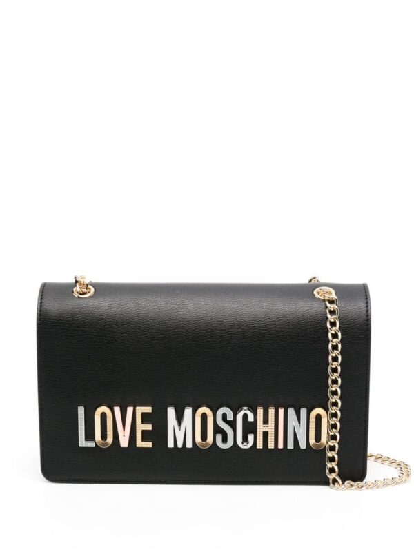 22884239_52983040_1000.jpg Love Moschino logo-lettering shoulder bag