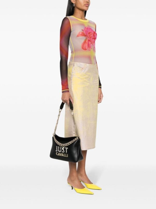 Just Cavalli logo-lettering  tote bag