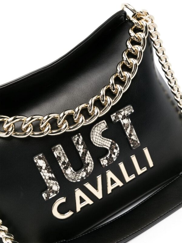 Just Cavalli logo-lettering  tote bag