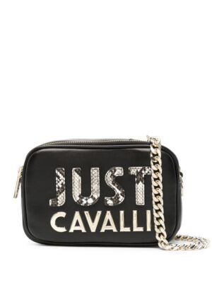 22888611_53057165_1000.jpg Just Cavalli logo-lettering cross body bag