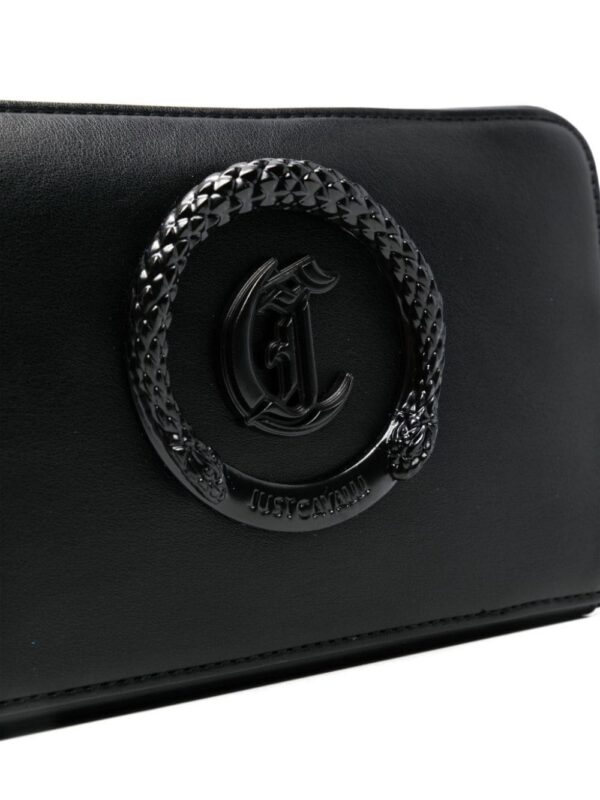 Just Cavalli logo-plaque cross body bag