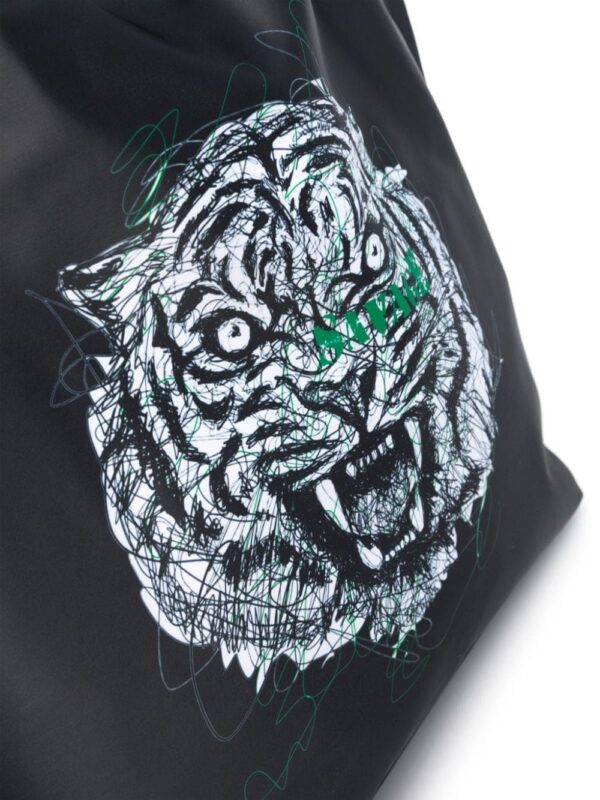 Just Cavalli logo-print tote bag