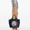 Just Cavalli logo-print tote bag