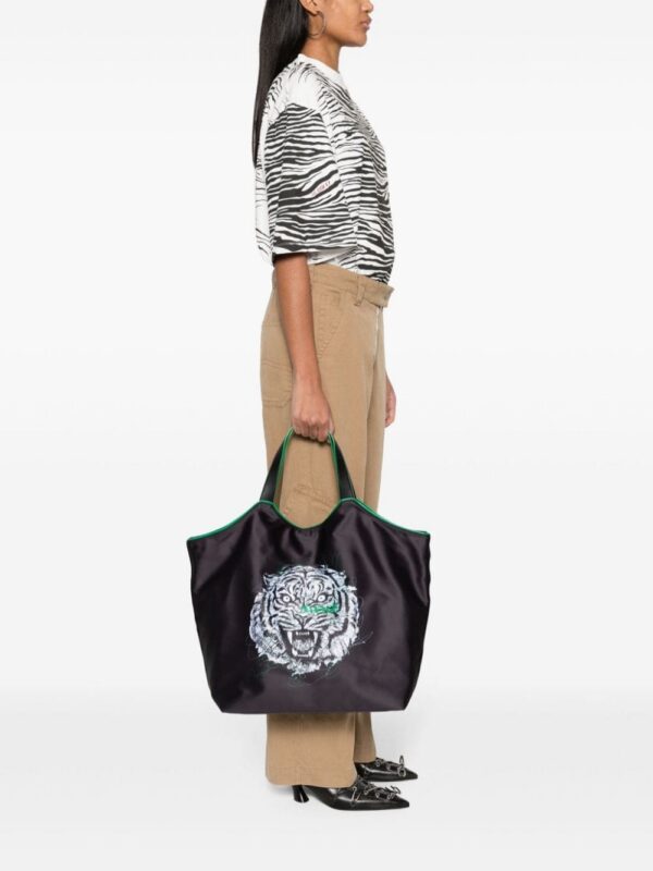 Just Cavalli logo-print tote bag