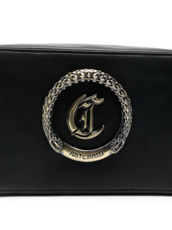 Just Cavalli logo-plaque cross body bag