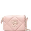 22889985_52976578_1000.jpg DKNY logo-plaque leather crossbody bag