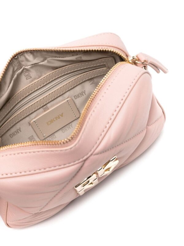 22889985_52976582_1000.jpg DKNY logo-plaque leather crossbody bag