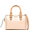 Tory Burch T Monogram patent tote bag