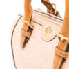 Tory Burch T Monogram patent tote bag