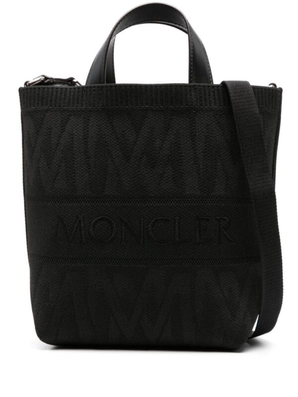22903560_53010038_1000.jpg Moncler logo-embroidered woven tote bag