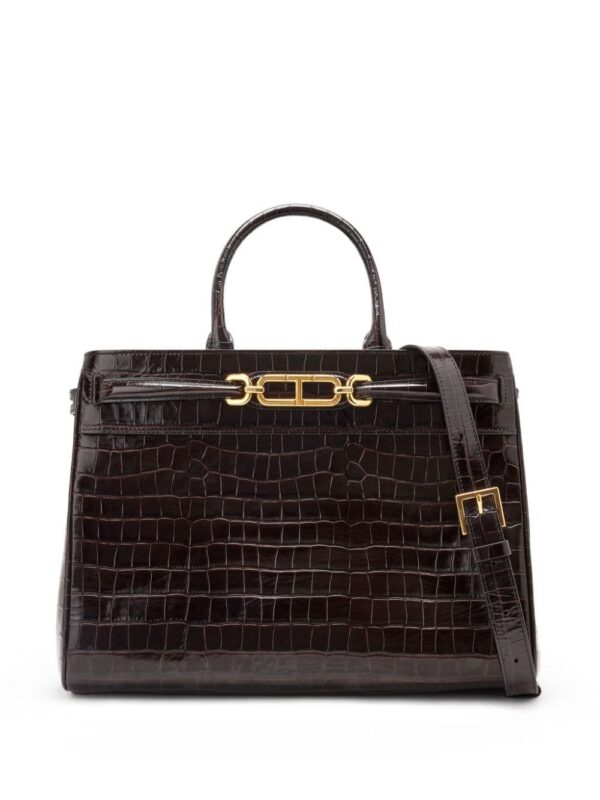 22905195_54085190_1000.jpg TOM FORD crocodile-embossed leather tote bag
