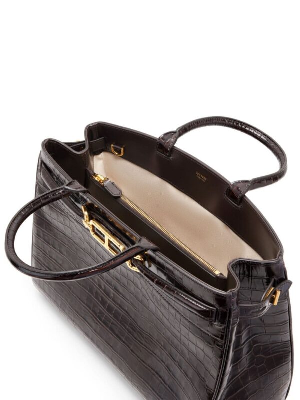 22905195_54085193_1000.jpg TOM FORD crocodile-embossed leather tote bag