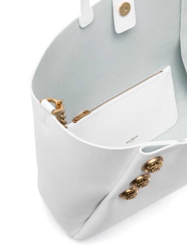 22922309_53039968_1000.jpg Balmain Emblème leather tote bag