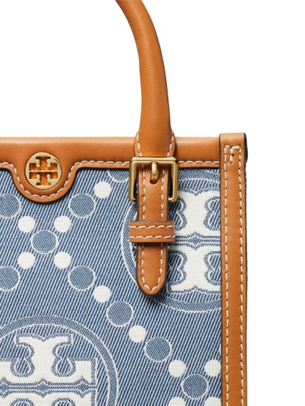 22928706_52967734_1000.jpg Tory Burch mini T monogram denim tote bag