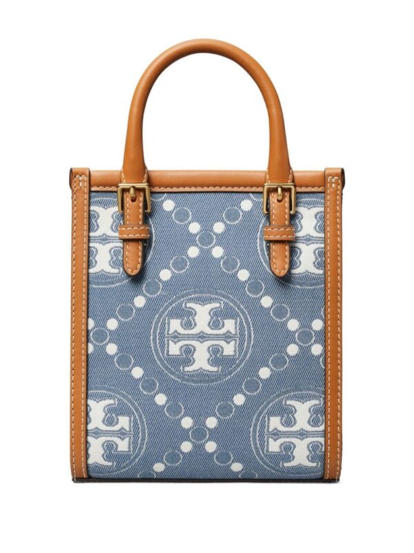 22928706_52967736_1000.jpg Tory Burch mini T monogram denim tote bag