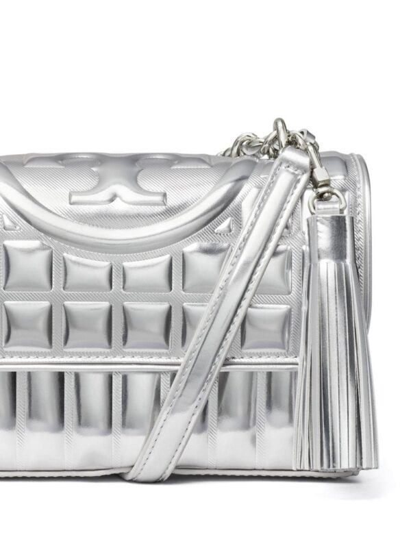 22928742_52967920_1000.jpg Tory Burch small Fleming metallic shoulder bag