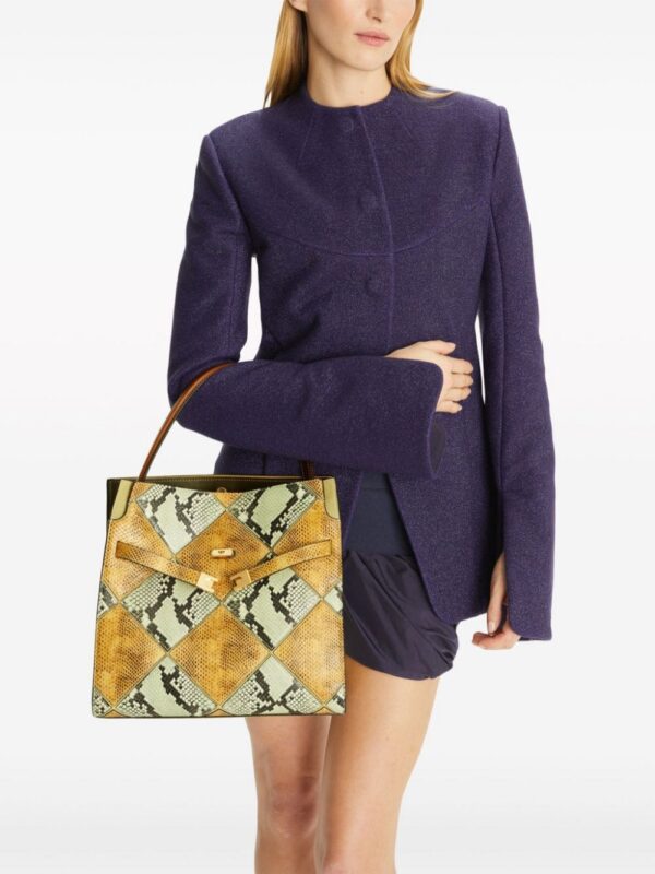 22931352_52967376_1000.jpg Tory Burch Diamond Exotic Lee Radziwill double tote bag