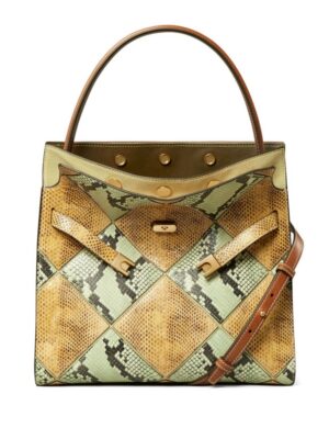22931352_52967377_1000.jpg Tory Burch Diamond Exotic Lee Radziwill double tote bag