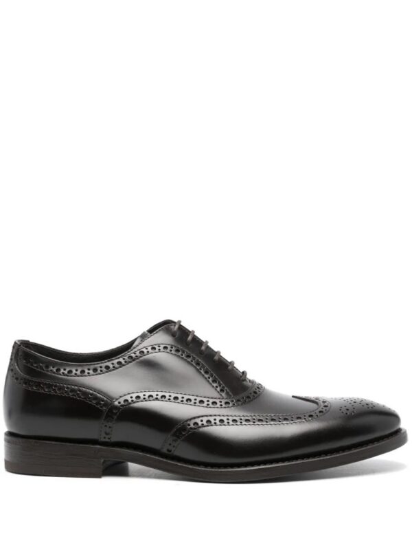 Henderson Baracco  perforated-detail leather oxford shoes