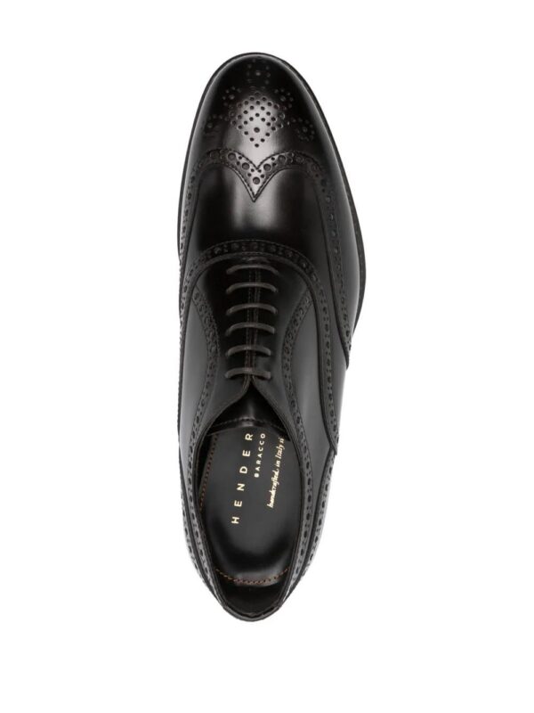 Henderson Baracco  perforated-detail leather oxford shoes