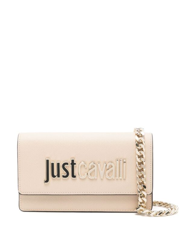 22955937_53552893_1000.jpg Just Cavalli Range B logo-lettering mini bag