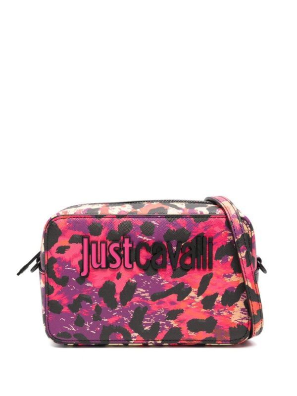 22956495_53552604_1000.jpg Just Cavalli Range B logo-lettering mini bag