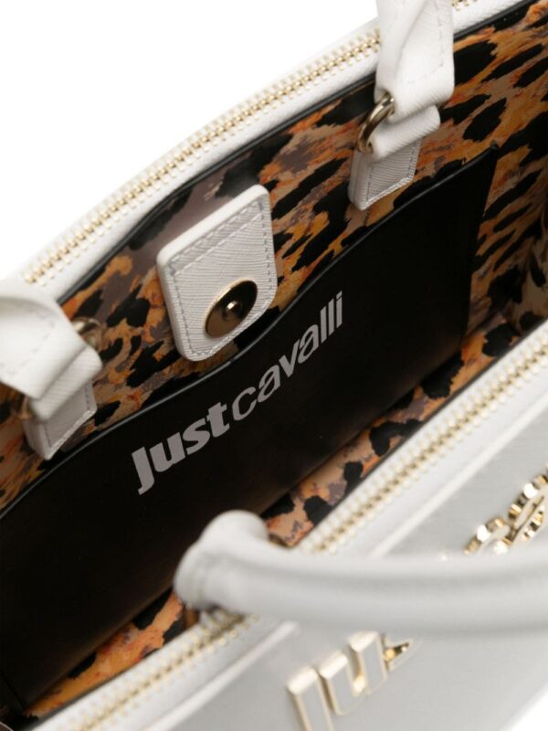 Just Cavalli Range B logo-lettering tote bag