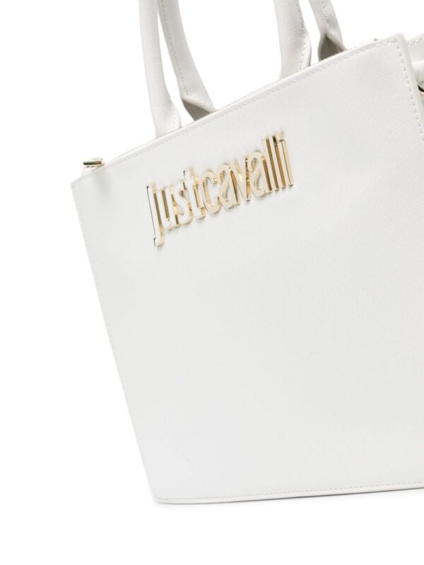 Just Cavalli Range B logo-lettering tote bag