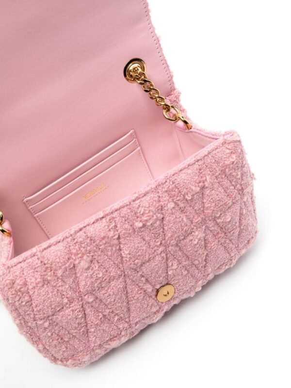 Versace Virtus matelassé crossbody bag