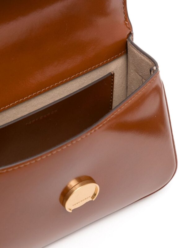 Tory Burch Robinson logo-plaque shoulder bag